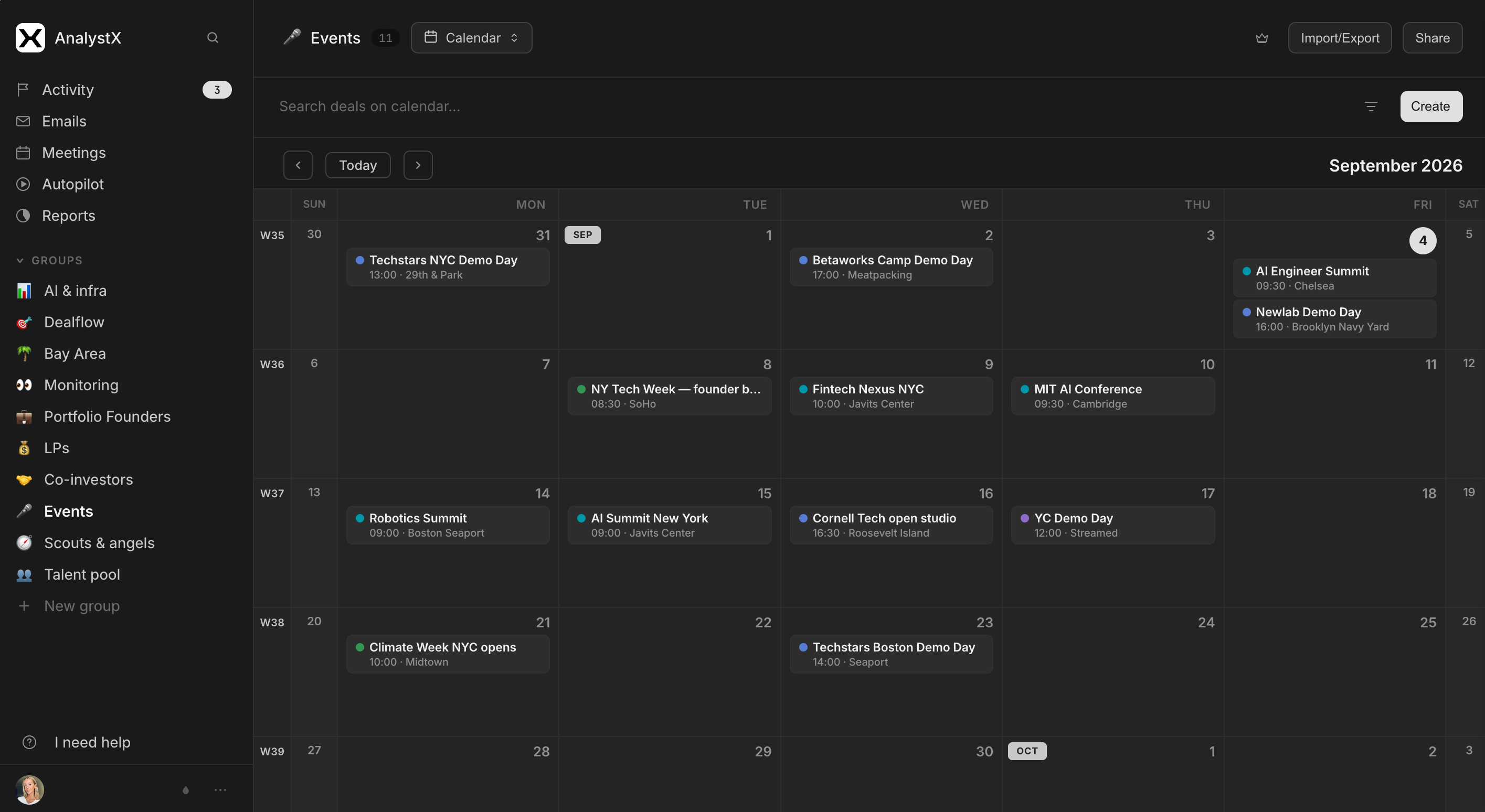 Calendar